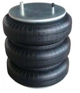가스 채워진 완충기를 가진 70mm-1000mm Rubber+Metal Iveco 트럭 공기 스프링